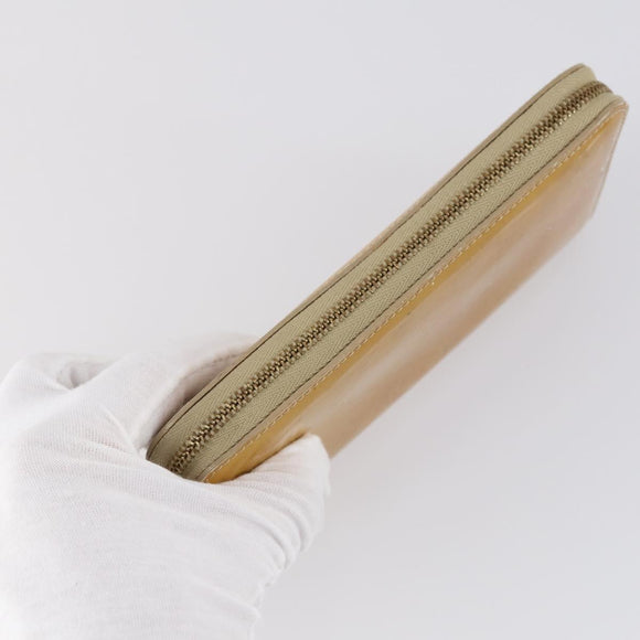 LOUIS VUITTON Monogram Vernis Mat Wallet 3Set Red Beige black LV Auth 144846