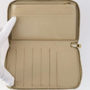 LOUIS VUITTON Monogram Vernis Mat Wallet 3Set Red Beige black LV Auth 144846-14