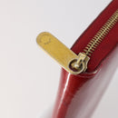 LOUIS VUITTON Monogram Vernis Mat Wallet 3Set Red Beige black LV Auth 144846-21