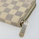 LOUIS VUITTON Damier Azur Zippy Wallet Long Wallet N60019 LV Auth 144850-10