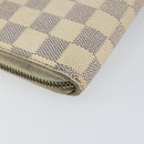 LOUIS VUITTON Damier Azur Zippy Wallet Long Wallet N60019 LV Auth 144850-11