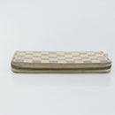 LOUIS VUITTON Damier Azur Zippy Wallet Long Wallet N60019 LV Auth 144850-6