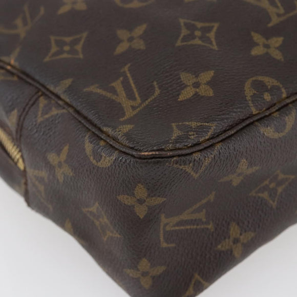 LOUIS VUITTON Monogram Trousse Toilette 28 Clutch Bag M47522 LV Auth 144862