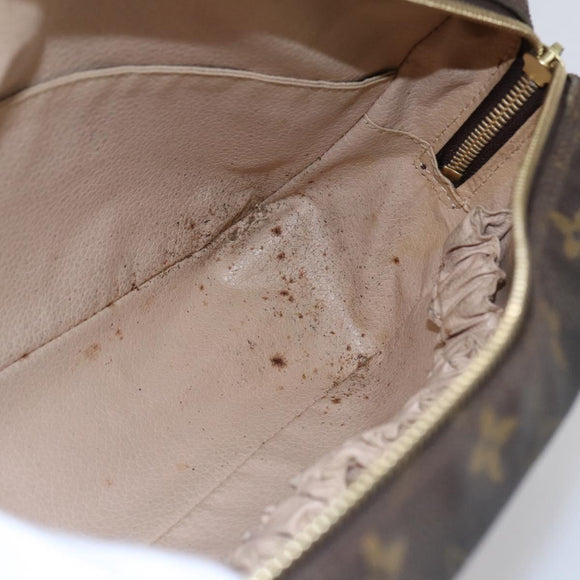 LOUIS VUITTON Monogram Trousse Toilette 28 Clutch Bag M47522 LV Auth 144862