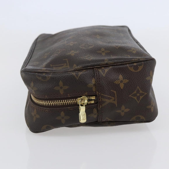 LOUIS VUITTON Monogram Trousse Toilette 28 Clutch Bag M47522 LV Auth 144862