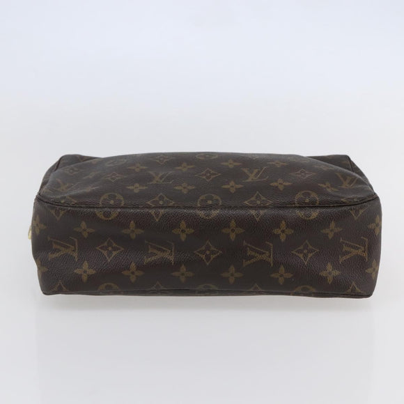 LOUIS VUITTON Monogram Trousse Toilette 28 Clutch Bag M47522 LV Auth 144862