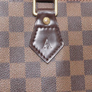 LOUIS VUITTON Damier Ebene Sac Plat Hand Bag N51140 LV Auth 144863-10