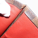 LOUIS VUITTON Damier Ebene Sac Plat Hand Bag N51140 LV Auth 144863-12