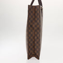 LOUIS VUITTON Damier Ebene Sac Plat Hand Bag N51140 LV Auth 144863-4