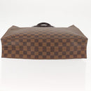 LOUIS VUITTON Damier Ebene Sac Plat Hand Bag N51140 LV Auth 144863-5
