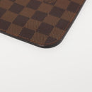 LOUIS VUITTON Damier Ebene Neverfull MM Pouch LV Auth 144865-13