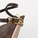 LOUIS VUITTON Damier Ebene Neverfull MM Pouch LV Auth 144865-14
