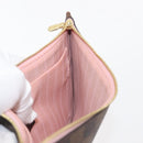 LOUIS VUITTON Damier Ebene Neverfull MM Pouch LV Auth 144865-17