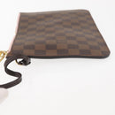LOUIS VUITTON Damier Ebene Neverfull MM Pouch LV Auth 144865-5