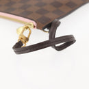 LOUIS VUITTON Damier Ebene Neverfull MM Pouch LV Auth 144865-7