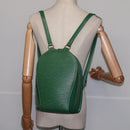 LOUIS VUITTON Epi Mabillon Backpack Green M52234 LV Auth 144868-21