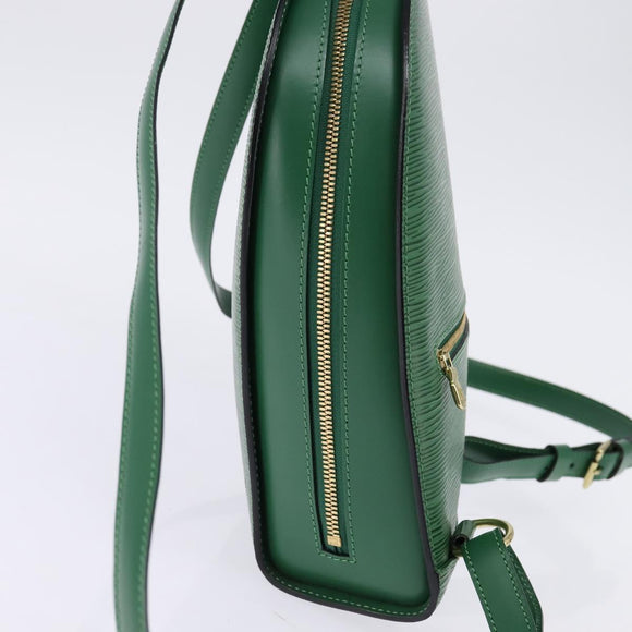 LOUIS VUITTON Epi Mabillon Backpack Green M52234 LV Auth 144868
