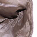 Christian Dior Trotter Canvas Shoulder Bag Brown Silver Auth 144872-20