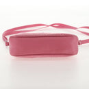 PRADA Shoulder Bag Nylon Pink Silver Auth 144876M-5