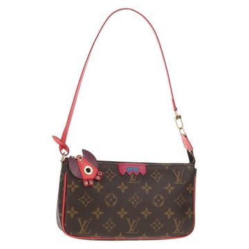 LOUIS VUITTON Monogram Totem Pochette Accessoires Pouch M41669 LV Auth 144884V