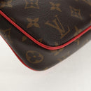 LOUIS VUITTON Monogram Totem Pochette Accessoires Pouch M41669 LV Auth 144884V-8