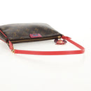 LOUIS VUITTON Monogram Totem Pochette Accessoires Pouch M41669 LV Auth 144884V-7