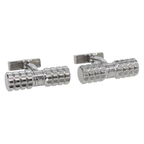 LOUIS VUITTON Bouton De Manchette Digit Cuff Case Metal M66358 LV Auth 144889