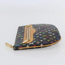 LOUIS VUITTON Monogram Multicolor Pochette GM Pouch Black M60027 LV Auth 144890V-3