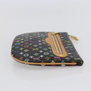 LOUIS VUITTON Monogram Multicolor Pochette GM Pouch Black M60027 LV Auth 144890V-4