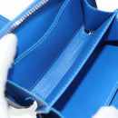 LOUIS VUITTON Clouds Soft Trunk Wallet Blue M45440 LV Auth 144891M-10