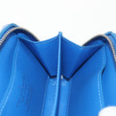 LOUIS VUITTON Clouds Soft Trunk Wallet Blue M45440 LV Auth 144891M-22