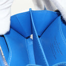 LOUIS VUITTON Clouds Soft Trunk Wallet Blue M45440 LV Auth 144891M-23