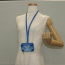 LOUIS VUITTON Clouds Soft Trunk Wallet Blue M45440 LV Auth 144891M-24