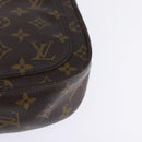 LOUIS VUITTON Monogram Saint Cloud GM Shoulder Bag M51242 LV Auth 144897-17