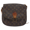 LOUIS VUITTON Monogram Saint Cloud GM Shoulder Bag M51242 LV Auth 144897-13