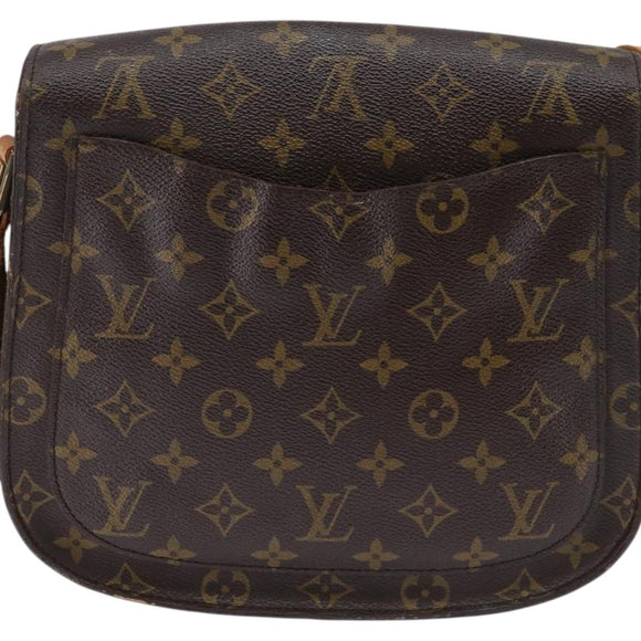 LOUIS VUITTON Monogram Saint Cloud GM Shoulder Bag M51242 LV Auth 144897