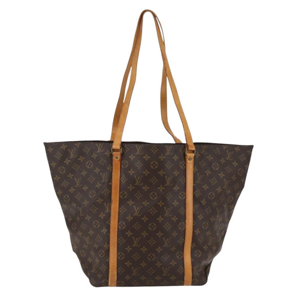 LOUIS VUITTON Monogram Sac Shopping GM Tote Bag M51110 LV Auth 144902