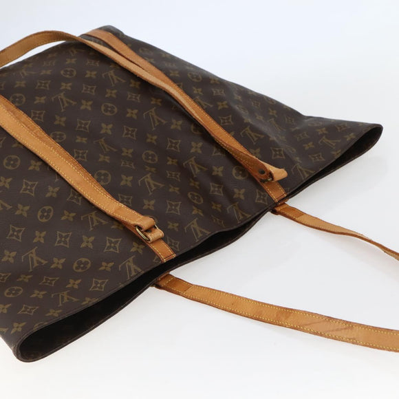 LOUIS VUITTON Monogram Sac Shopping GM Tote Bag M51110 LV Auth 144902