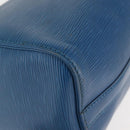 LOUIS VUITTON Epi Speedy 25 Hand Bag Toledo Blue M43015 LV Auth 144907-14