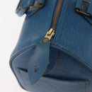 LOUIS VUITTON Epi Speedy 25 Hand Bag Toledo Blue M43015 LV Auth 144907-10