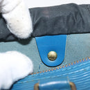 LOUIS VUITTON Epi Speedy 25 Hand Bag Toledo Blue M43015 LV Auth 144907-12