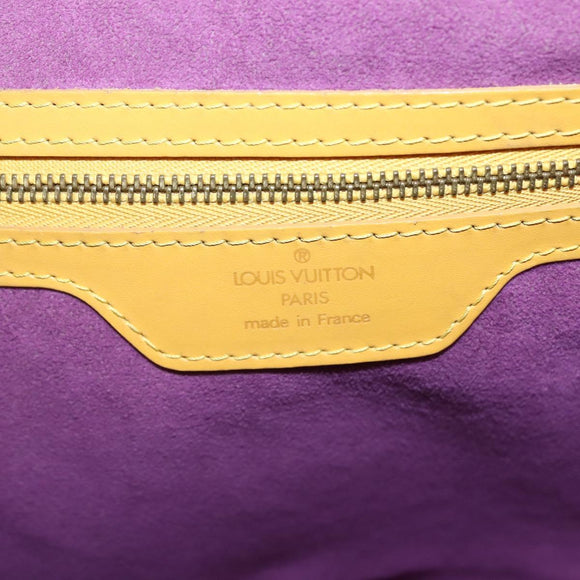 LOUIS VUITTON Epi Saint Jacques Shopping Shoulder Bag Yellow M52269 Auth 144909