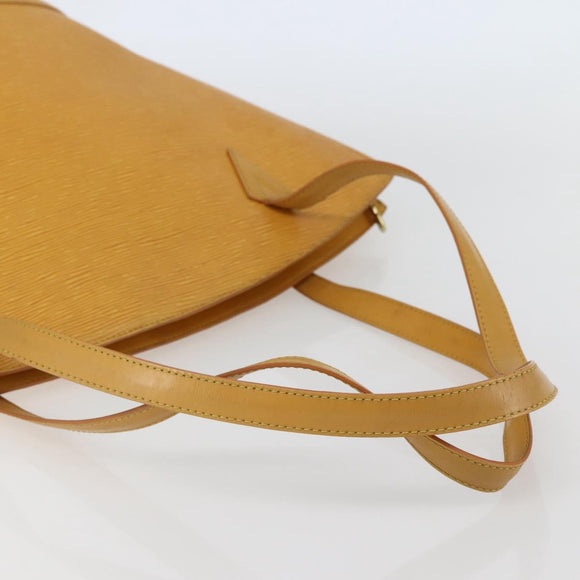 LOUIS VUITTON Epi Saint Jacques Shopping Shoulder Bag Yellow M52269 Auth 144909