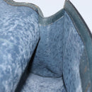 GUCCI GG Supreme Sherry Line Clutch Bag PVC Navy Red 89 01 006 Auth 144919-17