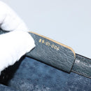 GUCCI GG Supreme Sherry Line Clutch Bag PVC Navy Red 89 01 006 Auth 144919-12