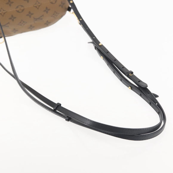 LOUIS VUITTON Monogram Reverse Palm Springs MINI Backpack M44872 LV Auth 144928
