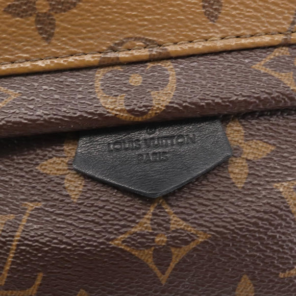 LOUIS VUITTON Monogram Reverse Palm Springs MINI Backpack M44872 LV Auth 144928