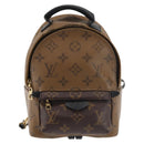 LOUIS VUITTON Monogram Reverse Palm Springs MINI Backpack M44872 LV Auth 144928-13