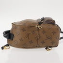 LOUIS VUITTON Monogram Reverse Palm Springs MINI Backpack M44872 LV Auth 144928-4