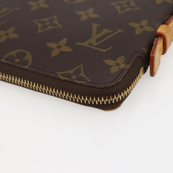 LOUIS VUITTON Monogram Organizer De Voyage Travel Case M60120 LV Auth 144931